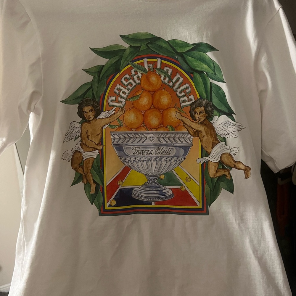 Casablanca Graphic T-Shirt - White